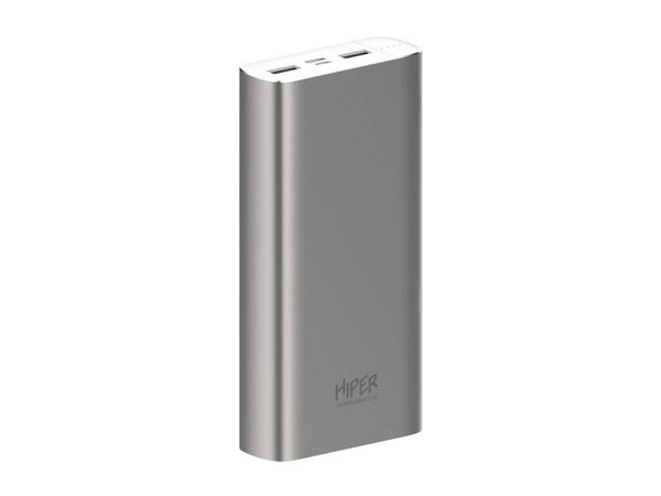 Портативный внешний аккумулятор «METAL 20K», 20000 mAh - Портативный внешний аккумулятор «METAL 20K», 20000 mAh