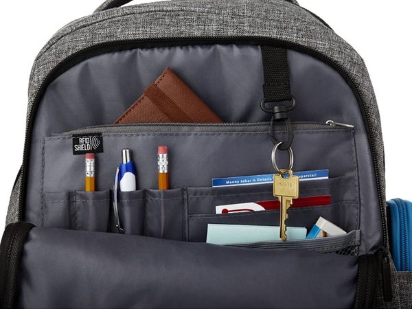 Рюкзак «Vault» для ноутбука 15,6« с защитой от RFID считывания - Рюкзак «Vault» для ноутбука 15,6« с защитой от RFID считывания