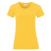 Футболка "Ladies Iconic", желтый, XS, 100% хлопок, 150 г/м2
