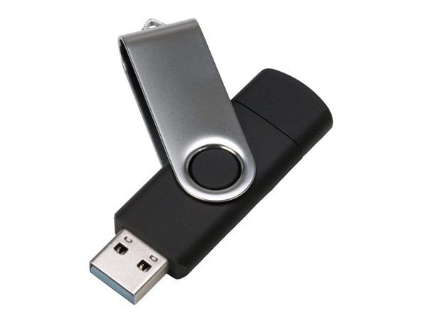 USB3.0/USB Type-C флешка на 32 Гб «Квебек C» - USB3.0/USB Type-C флешка на 32 Гб «Квебек C»