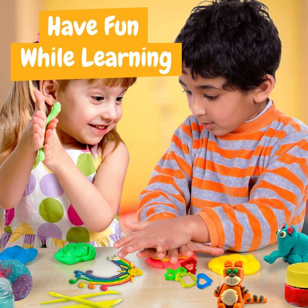 Modeling Dough Factory Kit III. Дидактическая игра поставляется с подарочным пакетом из крафт-бумаги (100 г/м²) - Modeling Dough Factory Kit III. Дидактическая игра поставляется с подарочным пакетом из крафт-бумаги (100 г/м²)