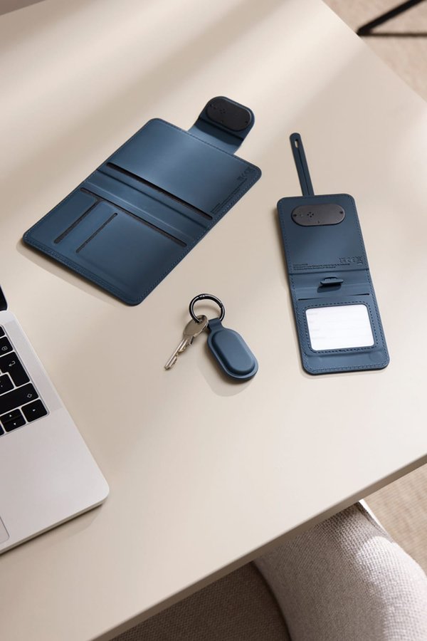 Обложка на паспорт VINGA Baltimore RCS с Bluetooth-трекером Dual - Обложка на паспорт VINGA Baltimore RCS с Bluetooth-трекером Dual
