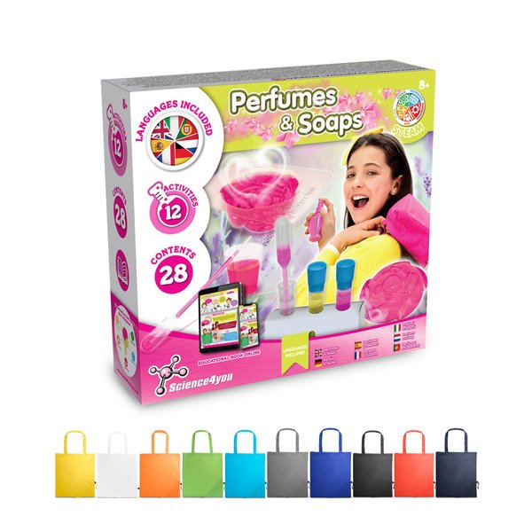 Perfume & Soap Factory Kit V. Дидактическая игра поставляется в складном подарочном пакете из 190T - Perfume & Soap Factory Kit V. Дидактическая игра поставляется в складном подарочном пакете из 190T