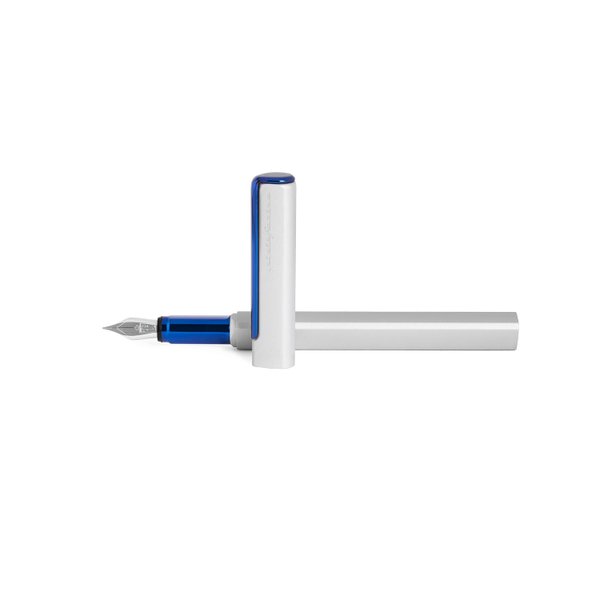 Перьевая ручка PININFARINA PF One SILVER - Перьевая ручка PININFARINA PF One SILVER /BLUE