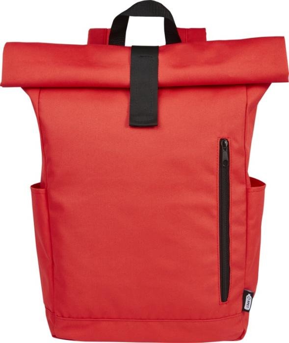 Рюкзак Byron 15.6" GRS RPET с верхним клапаном, 18 литров - Рюкзак Byron 15.6" GRS RPET с верхним клапаном, 18 литров