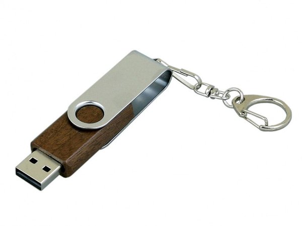 USB 3.0- флешка промо на 64 Гб с поворотным механизмом - USB 3.0- флешка промо на 64 Гб с поворотным механизмом