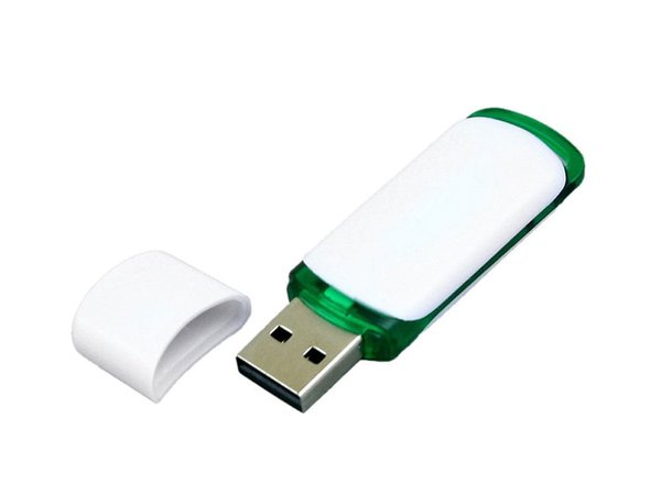 USB 2.0- флешка на 64 Гб с цветными вставками - USB 2.0- флешка на 64 Гб с цветными вставками