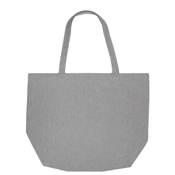 Сумка Kinia из хлопка плотностью 340 г/м2, серая - Сумка Kinia из хлопка плотностью 340 г/м2, серая