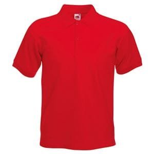 Поло мужское SLIM FIT POLO 210 - Поло "Slim Fit Polo", красный_M, 97% х/б, 3% эластан, 220 г/м2