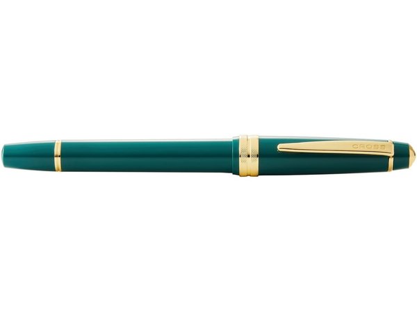 Ручка перьевая «Bailey Light Polished Green Resin and Gold Tone», перо F - Ручка перьевая «Bailey Light Polished Green Resin and Gold Tone», перо F