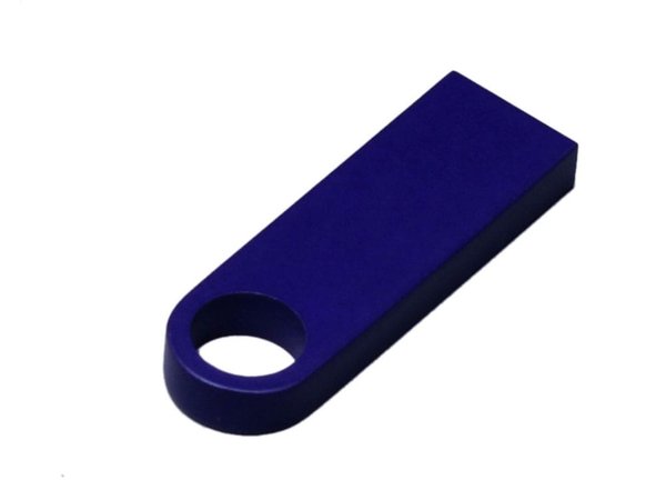 USB 2.0-флешка на 4 Гб с мини чипом и круглым отверстием - USB 2.0-флешка на 4 Гб с мини чипом и круглым отверстием