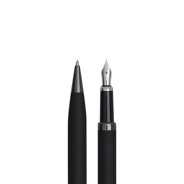 Набор письменный BLACK ELEGANCE, черный - Набор письменный BLACK ELEGANCE, черный