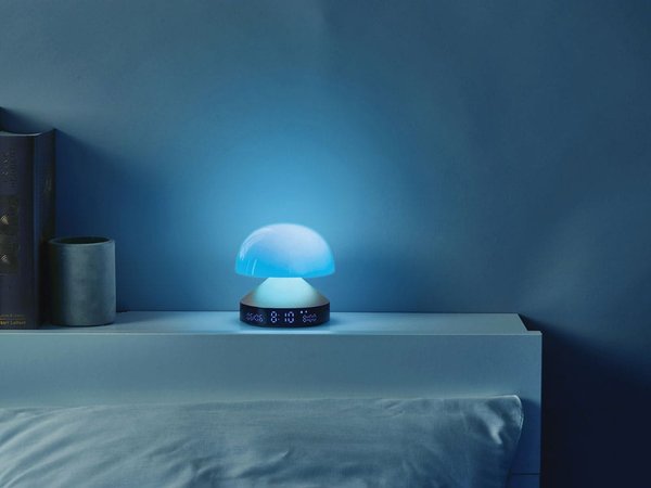 Светильник с часами и световым будильником Mina Sunrise - Светильник с часами и световым будильником Mina Sunrise