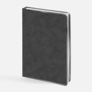 ежедневник metal frame на заказ, датированный, темно-серый