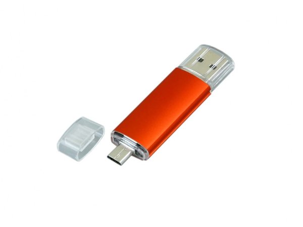 USB 2.0/micro USB- флешка на 64 Гб - USB 2.0/micro USB- флешка на 64 Гб