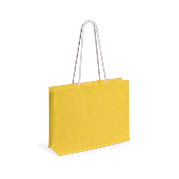 Cумка из джута HINT - Cумка из джута "Hint", джут, 44,5x35x14 см, жёлтый