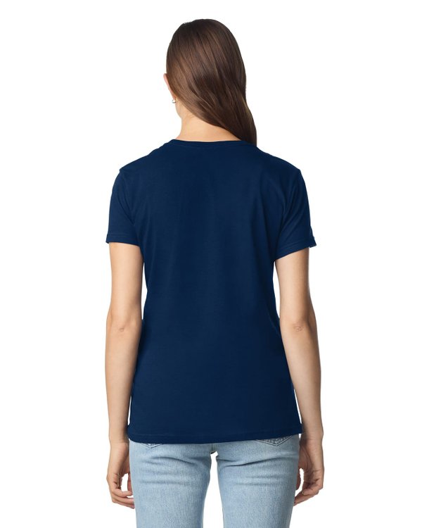 Футболка SOFTSTYLE WOMAN - Футболка SOFTSTYLE WOMAN, МОРСКОЙ СИНИЙ S