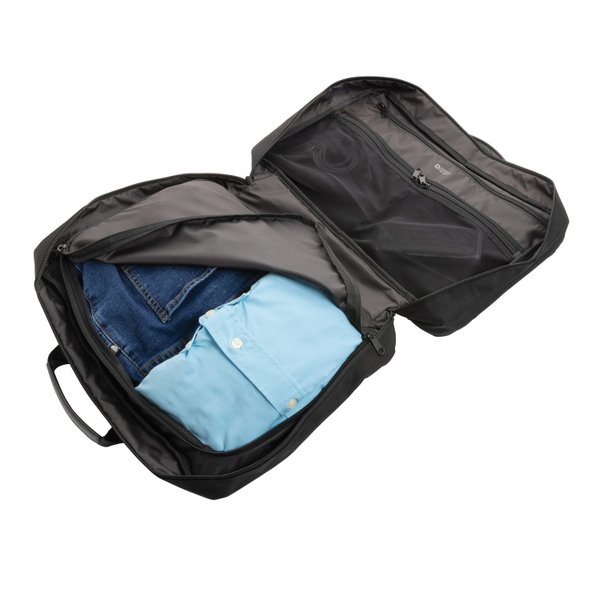 Сумка-рюкзак 2-в-1 для ноутбука Swiss Peak из rPET AWARE™ - Сумка-рюкзак 2-в-1 для ноутбука Swiss Peak из rPET AWARE™