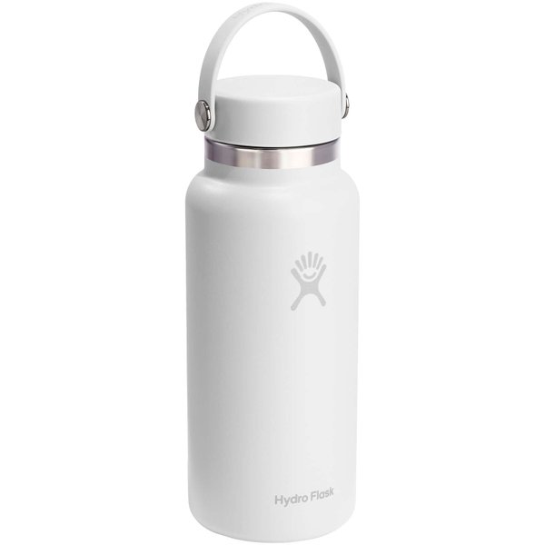 Термос-бутылка Hydro Flask Wide Mouth 946 мл из нержавеющей стали с изоляцией - Термос-бутылка Hydro Flask Wide Mouth 946 мл из нержавеющей стали с изоляцией