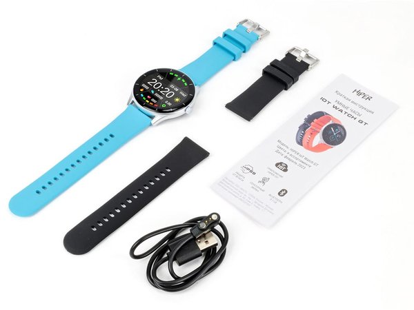 Умные часы «IoT Watch GT», 2 ремешка в комплекте - Умные часы «IoT Watch GT», 2 ремешка в комплекте