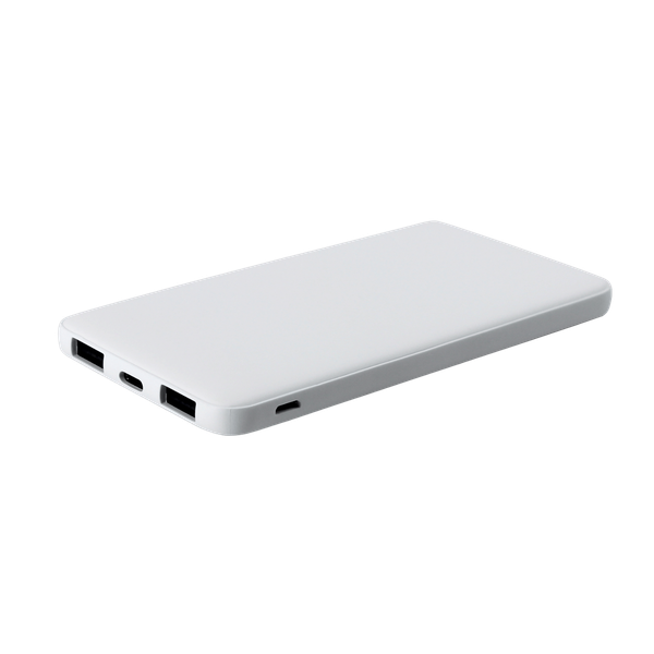 Внешний аккумулятор Bplanner Power 1 ST, софт-тач, 5000 mAh - Внешний аккумулятор Bplanner Power 1 ST, софт-тач, 5000 mAh (Белый)