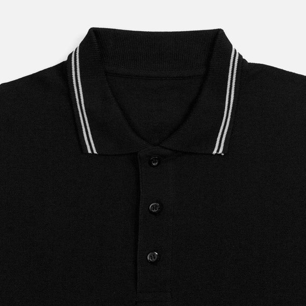 Рубашка поло Virma Stripes, черная