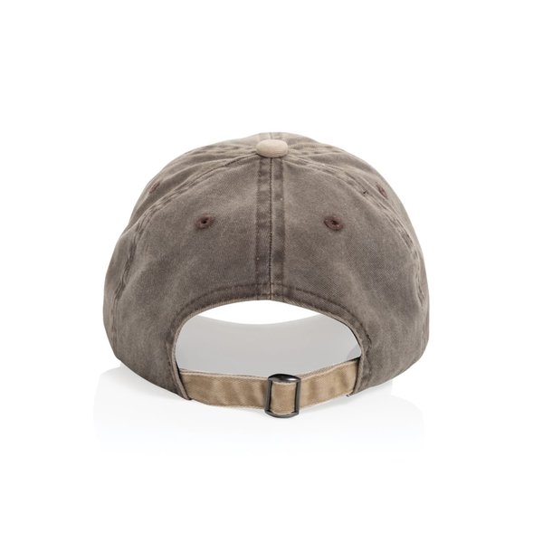 Бейсболка BEAU AWARE™ из двухцветной хлопковой саржи, 6 клиньев, 270 г/м² - Бейсболка BEAU AWARE™ из двухцветной хлопковой саржи, 6 клиньев, 270 г/м²