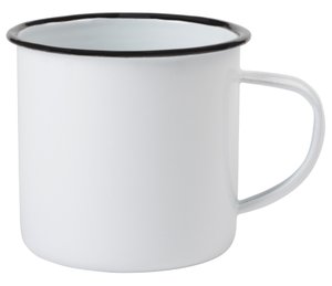 кружка эмалированная retro cup