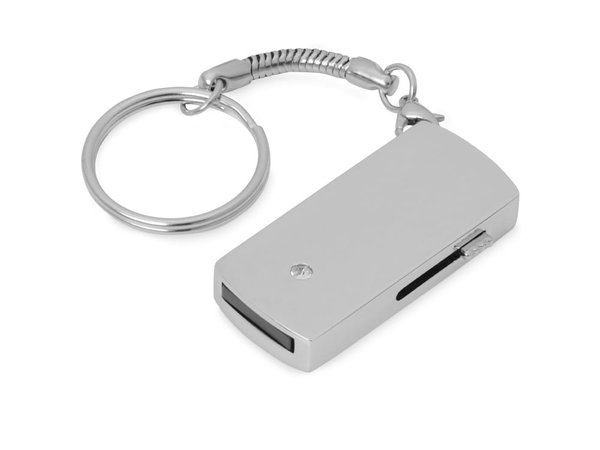 USB 2.0- флешка на 32 Гб с выдвижным механизмом и мини чипом - USB 2.0- флешка на 32 Гб с выдвижным механизмом и мини чипом
