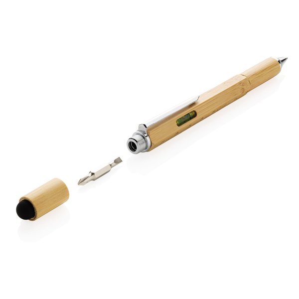 Многофункциональная ручка 5 в 1 Bamboo - Многофункциональная ручка 5 в 1 Bamboo