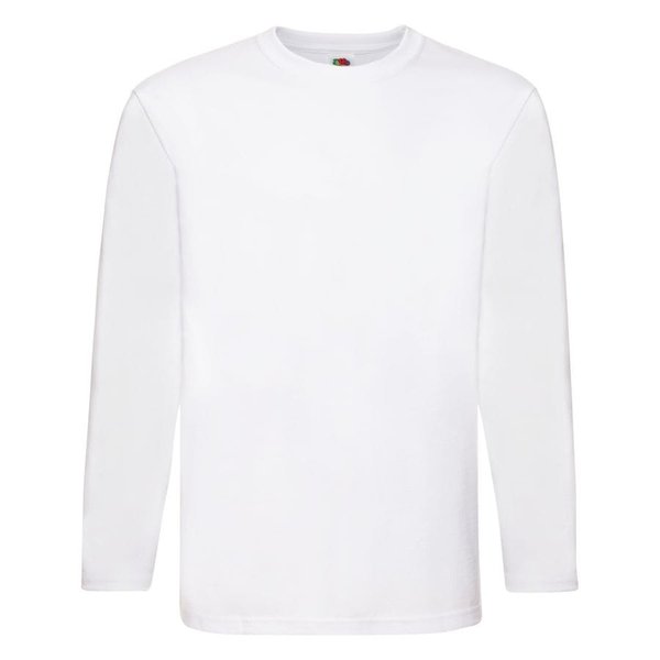 Футболка мужская SUPER PREMIUM LONG SLEEVE 190 - Футболка "Super Premium Long Sleeve", белый, XL, 100% х/б, 190 г/м2