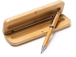 ручка шариковая бамбуковая bodoni