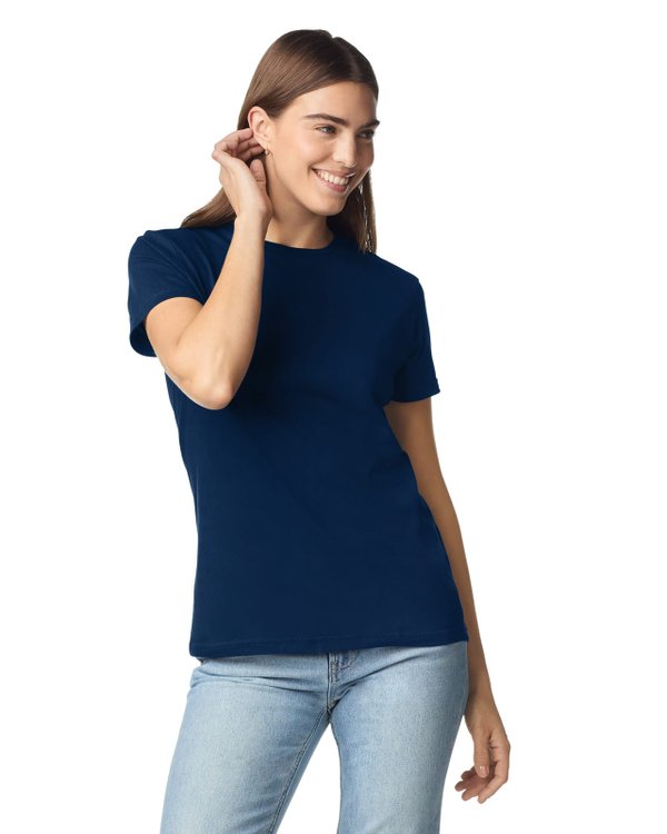 Футболка SOFTSTYLE WOMAN - Футболка SOFTSTYLE WOMAN, МОРСКОЙ СИНИЙ S