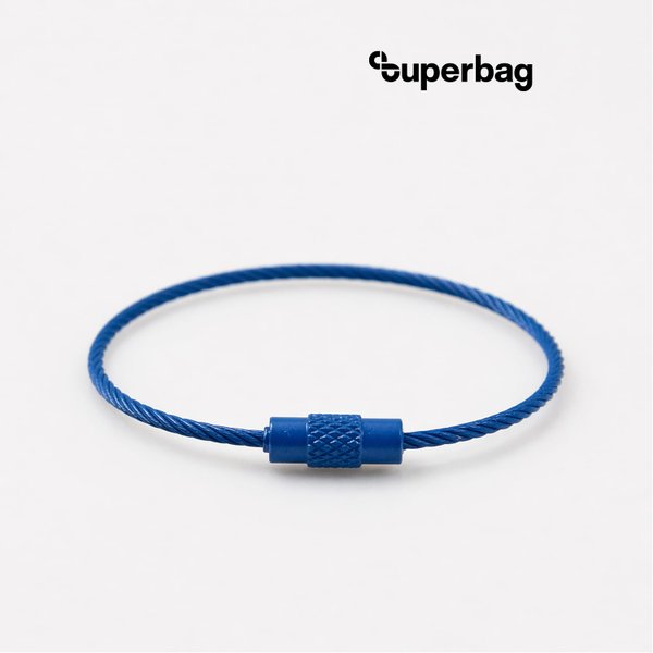Тросик-кольцо Ring для обвеса, L=15см - Тросик-кольцо Ring для обвеса, L=15см (синий)