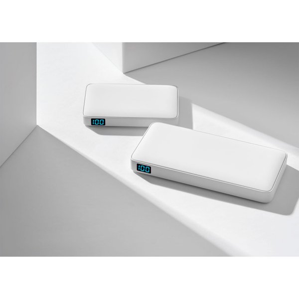 Внешний аккумулятор с подсветкой Анкор Плюс PD (Ancor PD Plus) 10000 mAh, белый