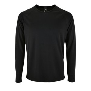 футболка с длинным рукавом sporty lsl men, черная