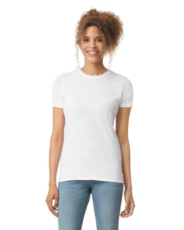Футболка SOFTSTYLE WOMAN - Футболка SOFTSTYLE WOMAN, БЕЛЫЙ S