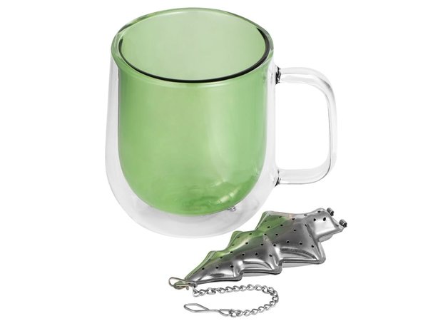 Набор «Bergamot»: кружка и ситечко для чая - Набор «Bergamot»: кружка и ситечко для чая