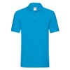 Поло "Premium Polo", лазурно-голубой_2XL, 100% х/б, 180 г/м2