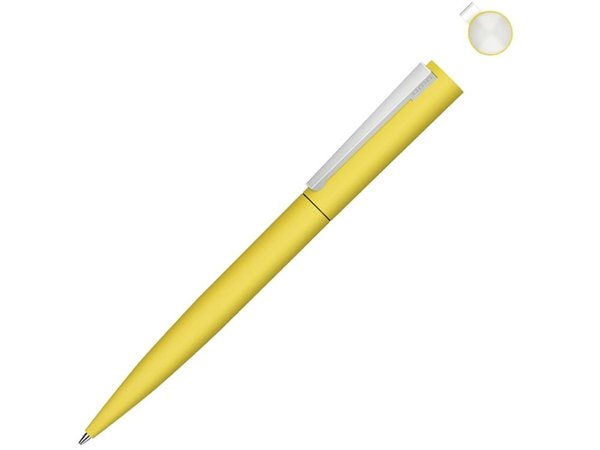 Ручка шариковая металлическая «Brush Gum», soft-touch - Ручка шариковая металлическая «Brush Gum», soft-touch