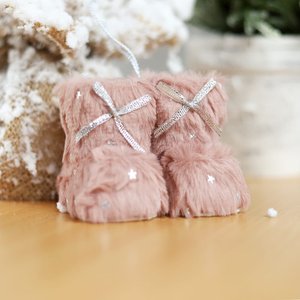 новогоднее украшение (валенки) бутс