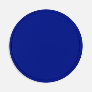 лейбл пвх dzeta round, l, синий