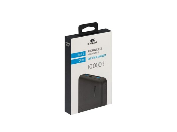 Внешний аккумулятор с быстрой зарядкой QC/PD VA2532, 10000 mAh - Внешний аккумулятор с быстрой зарядкой QC/PD VA2532, 10000 mAh