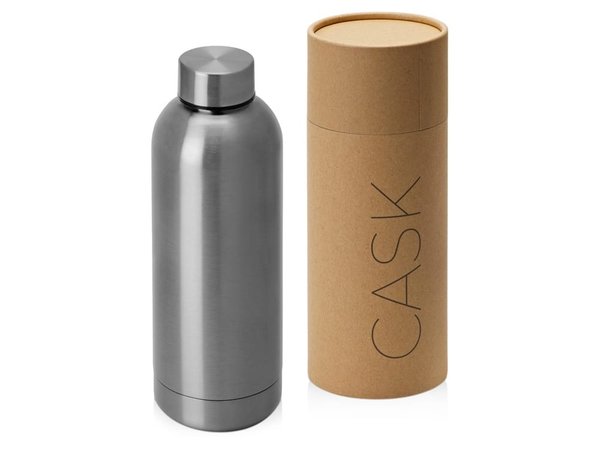 Вакуумная термобутылка с медной изоляцией «Cask», тубус, 500 мл - Вакуумная термобутылка с медной изоляцией «Cask», тубус, 500 мл