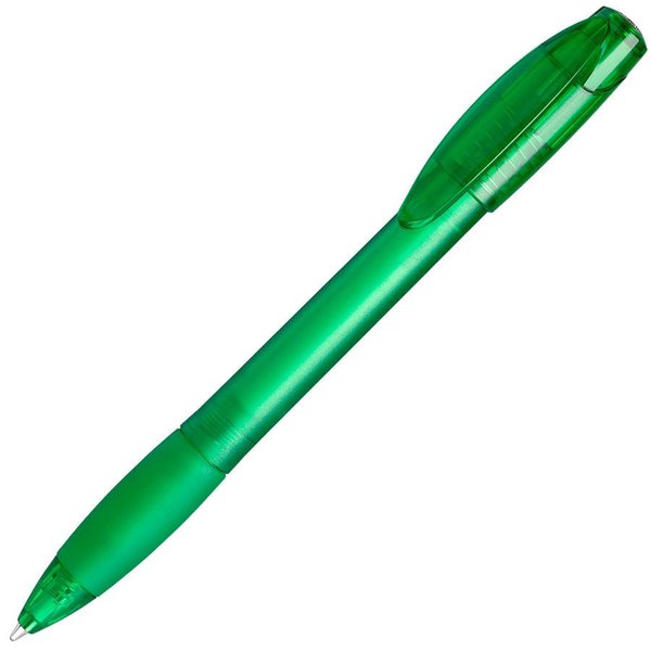 Ручка шариковая X-5 FROST - X-5 FROST, ручка шариковая, фростированный зеленый, пластик