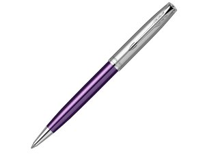 ручка шариковая parker «sonnet essentials violet sb steel ct»
