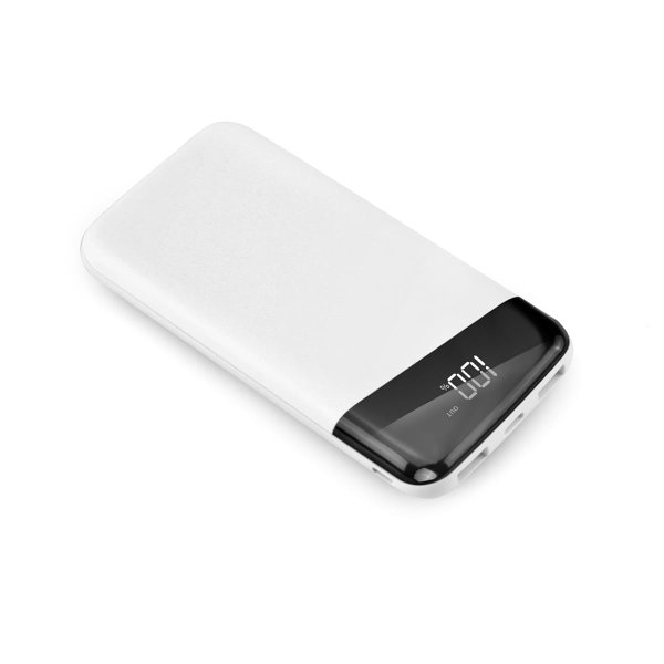 Внешний аккумулятор Mask 10000 Mah - Внешний аккумулятор Mask 10000 Mah, белый