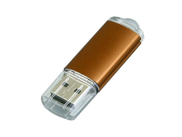 USB 2.0- флешка на 32 Гб с прозрачным колпачком - USB 2.0- флешка на 32 Гб с прозрачным колпачком