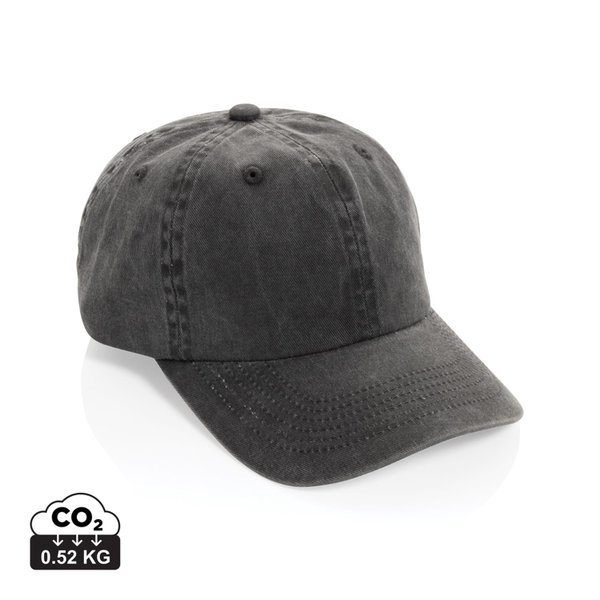 Бейсболка BEAU AWARE™ из хлопковой саржи, 6 клиньев, 270 г/м² - Бейсболка BEAU AWARE™ из хлопковой саржи, 6 клиньев, 270 г/м²