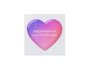 объемный стикер из эпоксидной смолы